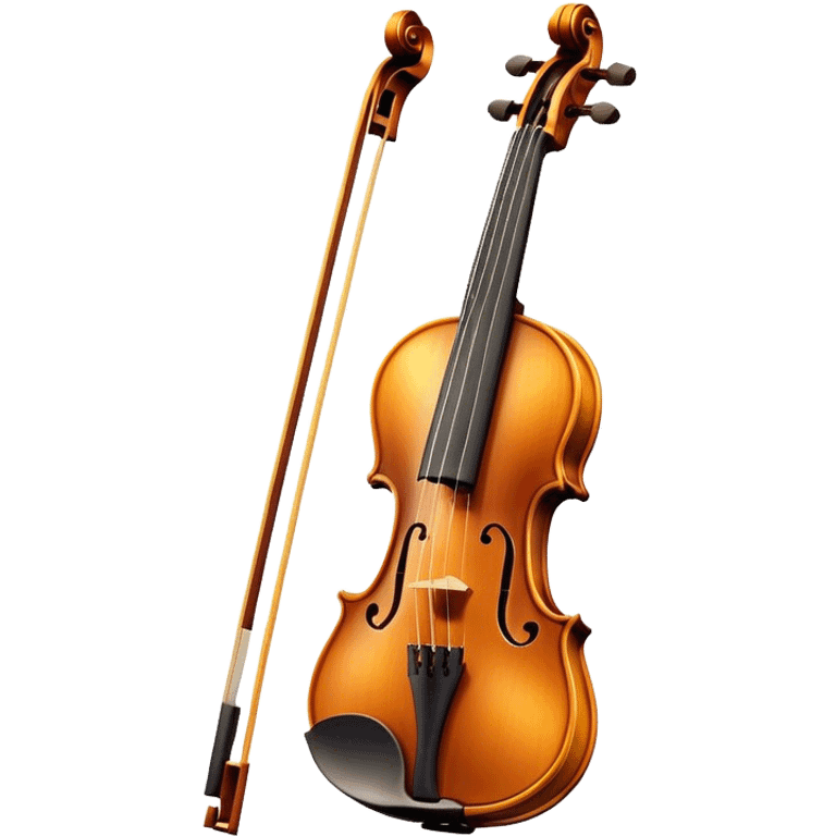 Cinematic Realistic Violin, rich polished wood with delicate curves, strings stretching tautly, fine dust particles catching the golden stage light, glowing with an elegant and timeless charm. emoji