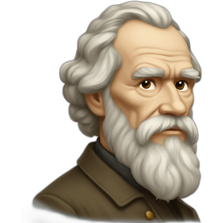 Leo Tolstoy emoji