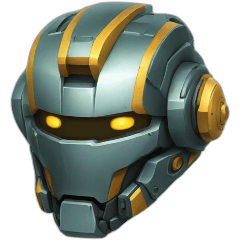 mecha helmet emoji