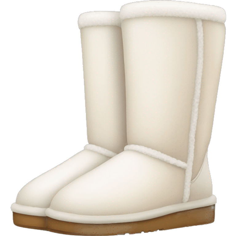 milky ugg boots emoji