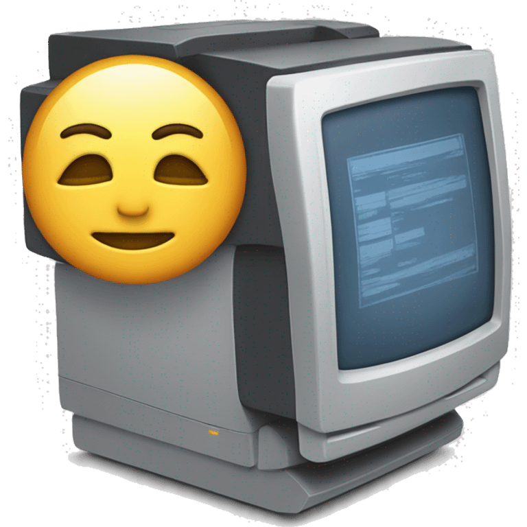 Computer verursacht Verzweiflung  emoji