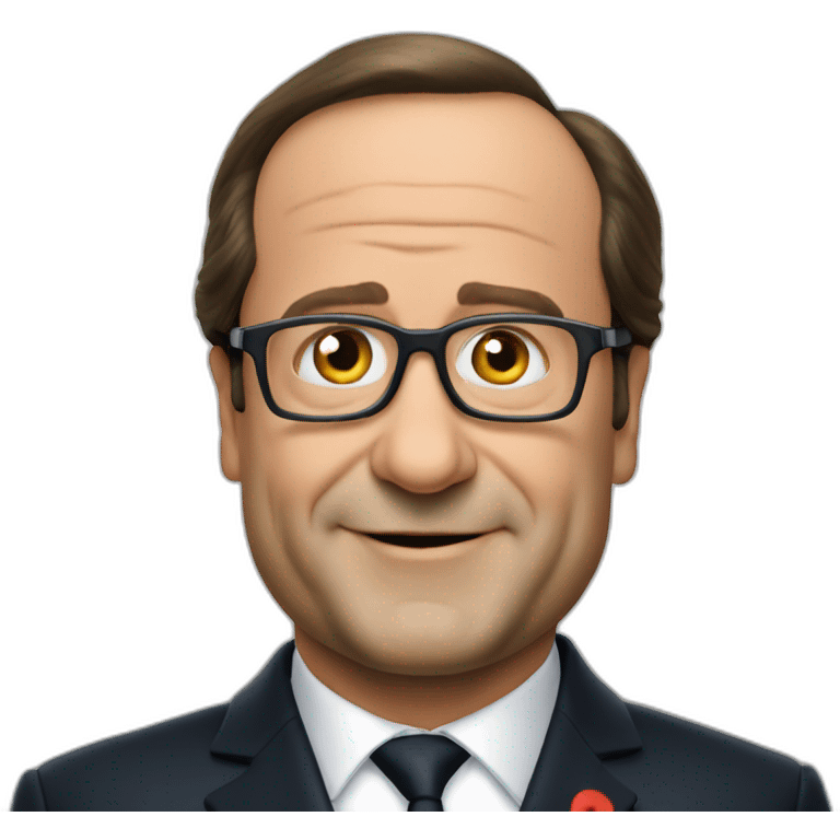 François Hollande emoji