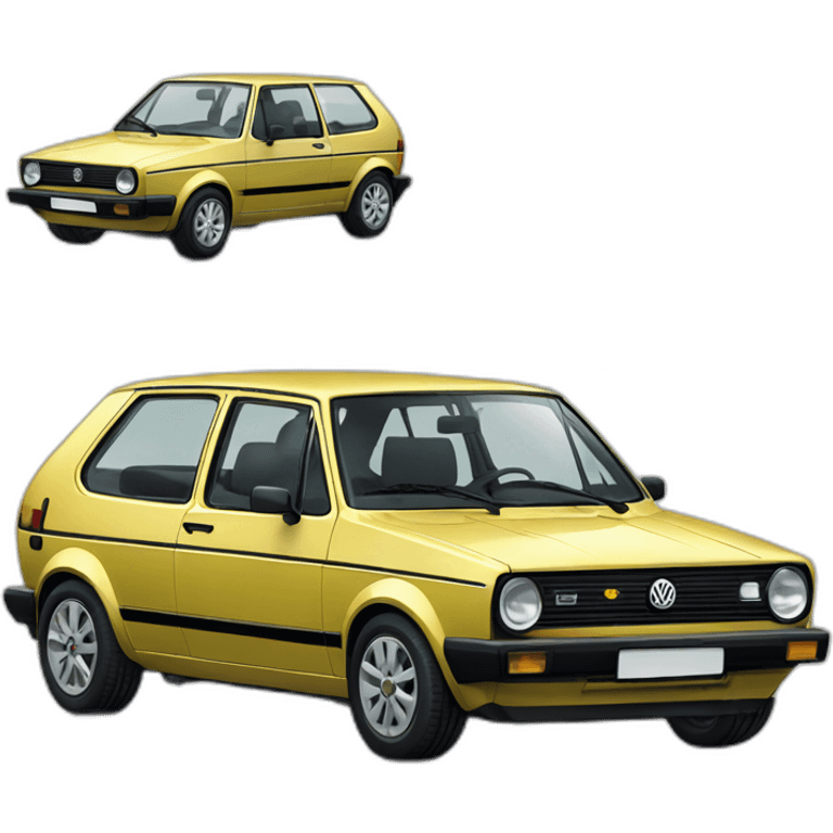 Vw golf 2 emoji