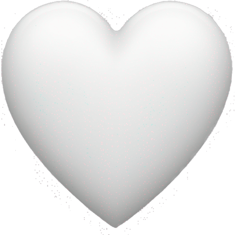  white heart  emoji