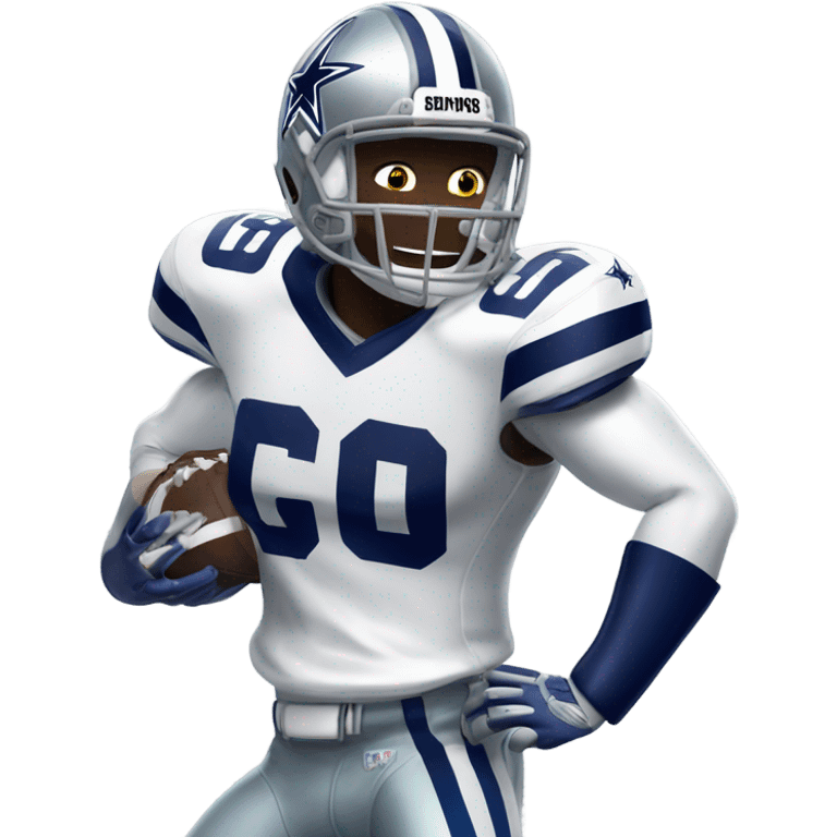 Dallas cowboy player emoji