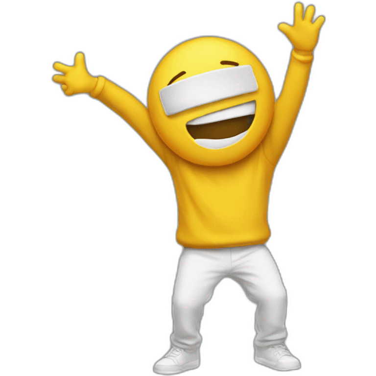 Emoji dab emoji