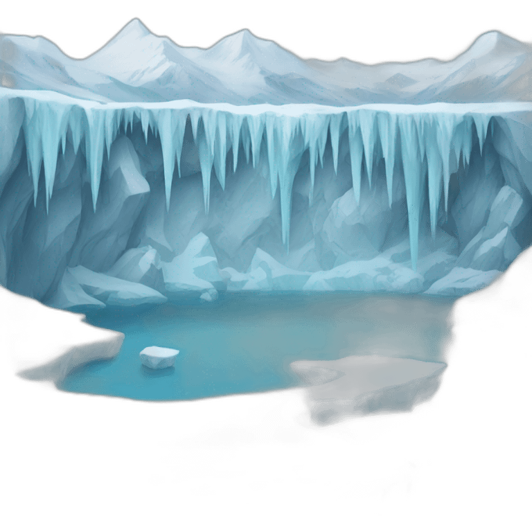 A Ice land emoji