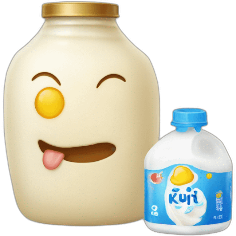 Kurt is a traditional product that belongs to the Kazakh culture. It is made by drying fermented milk, from which yogurt is also obtained emoji