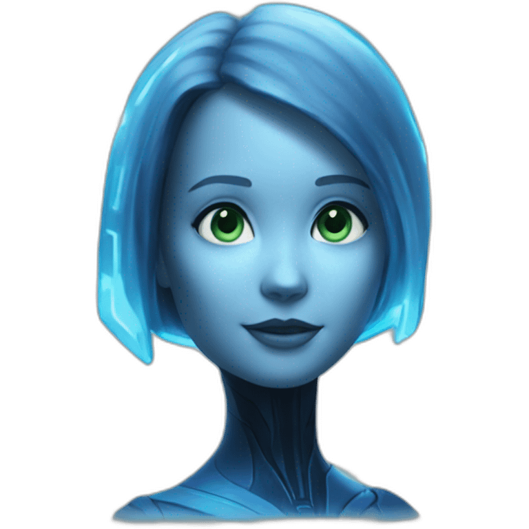 cortana hologram emoji