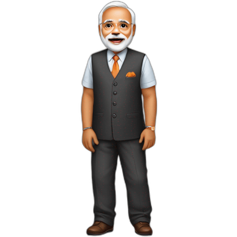 Modi is dog emoji