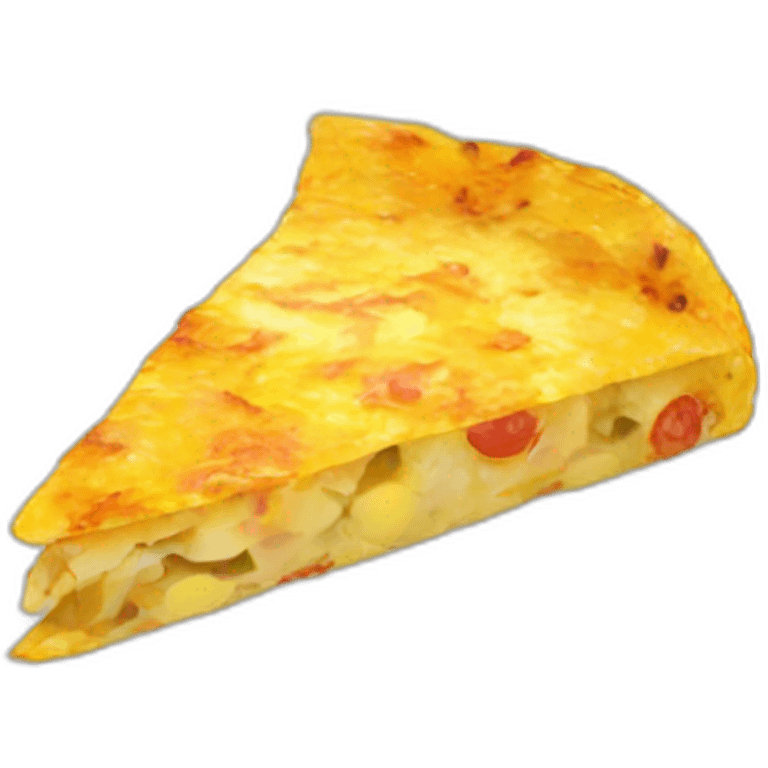 Spanish omelette emoji