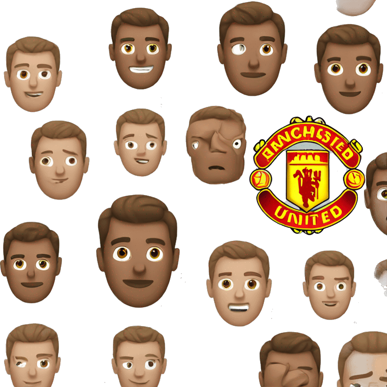 Man united logo emoji