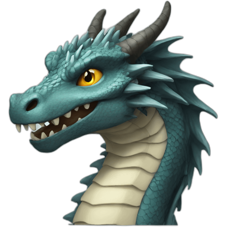 Fantastic dragon emoji