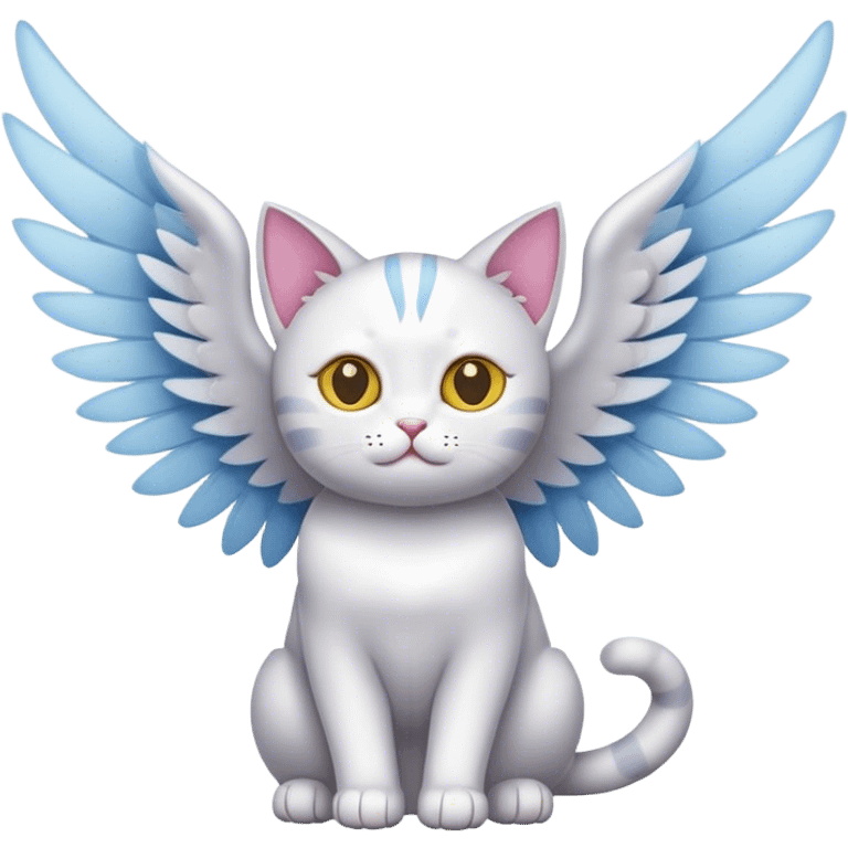 Cat with wings emoji