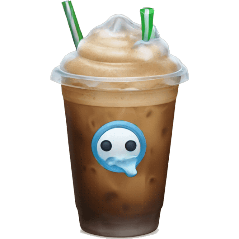 Iced Coffee Christmas  emoji