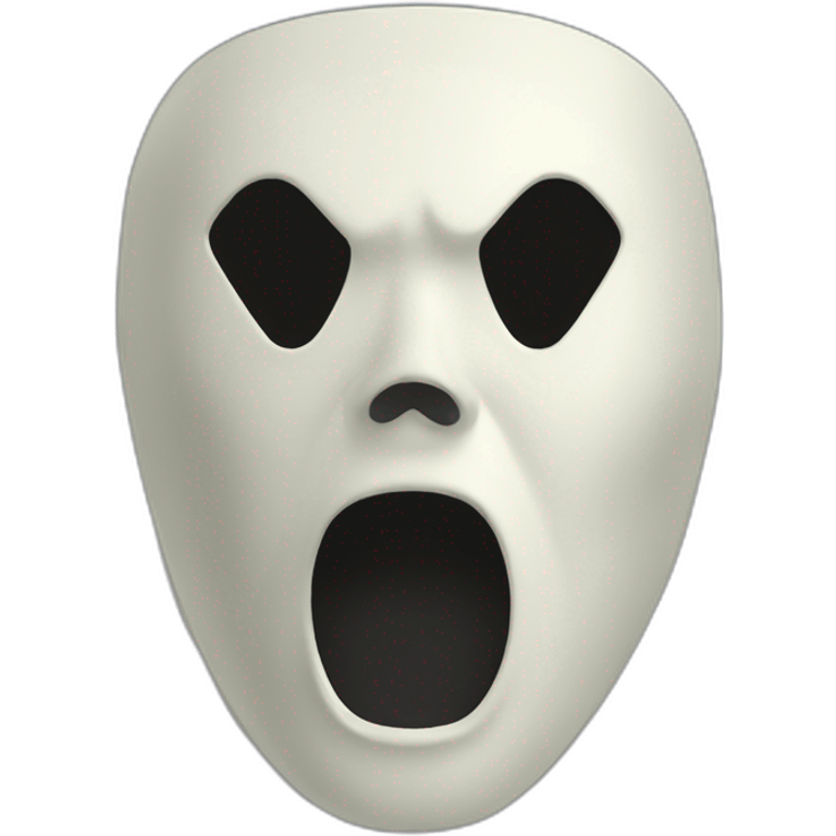 Mask Movi Scream emoji