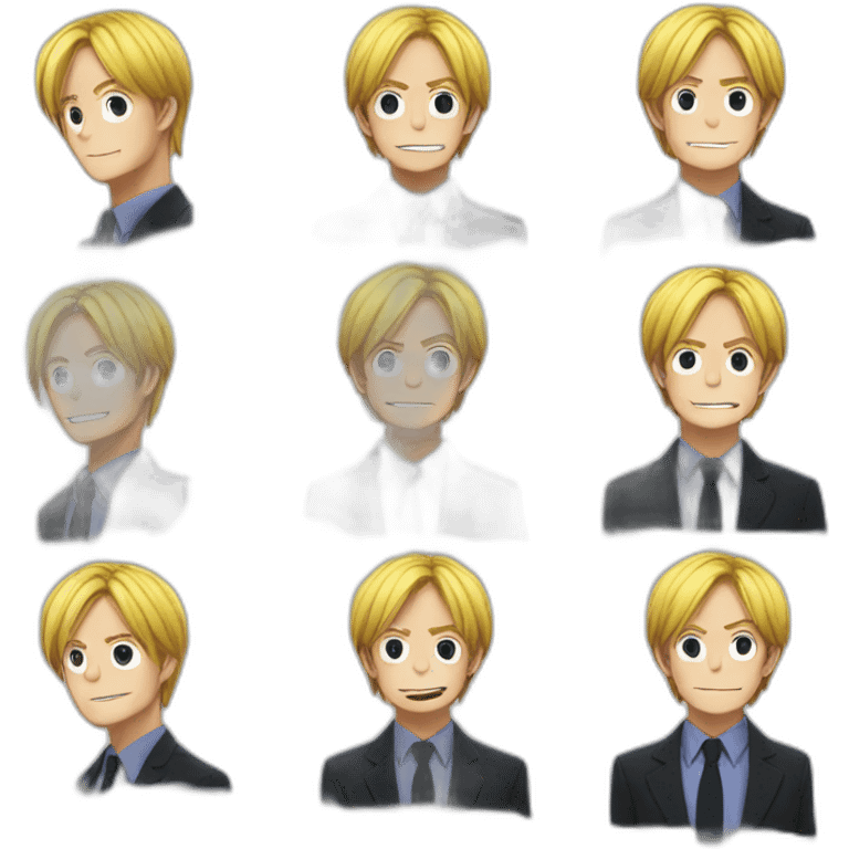 Sanji live action emoji