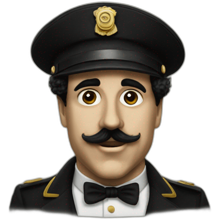 Charlie Chaplin dans the dictator emoji