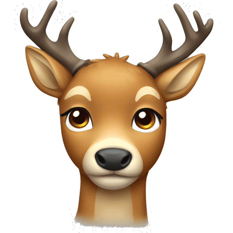 deer with bow  emoji