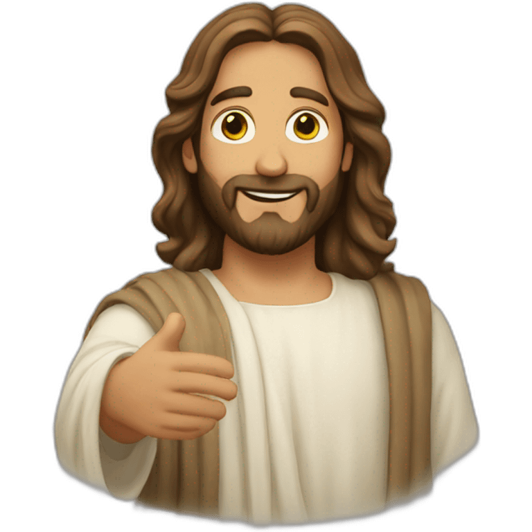 Jesus loves you emoji