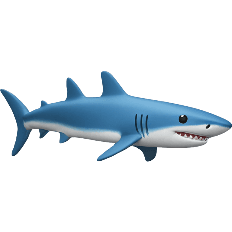 Blåhaj blue shark IKEA plushie emoji