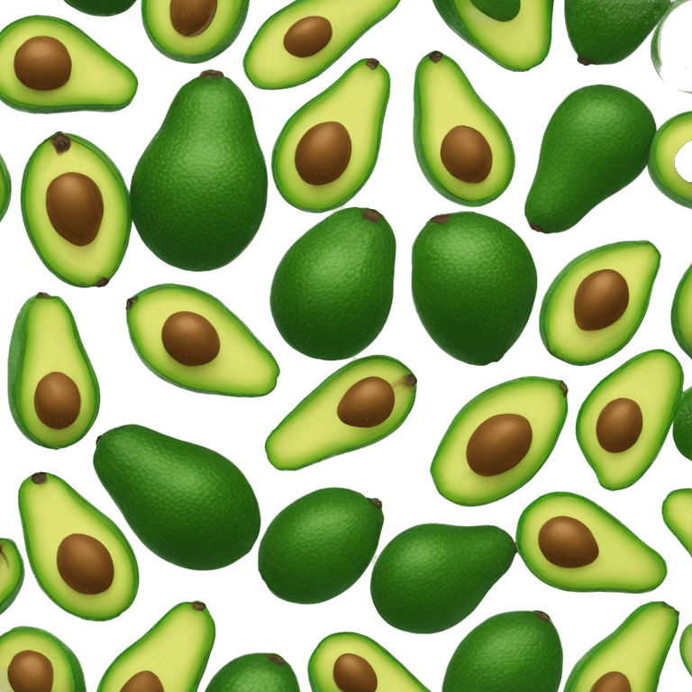 Aguacate con cara  emoji