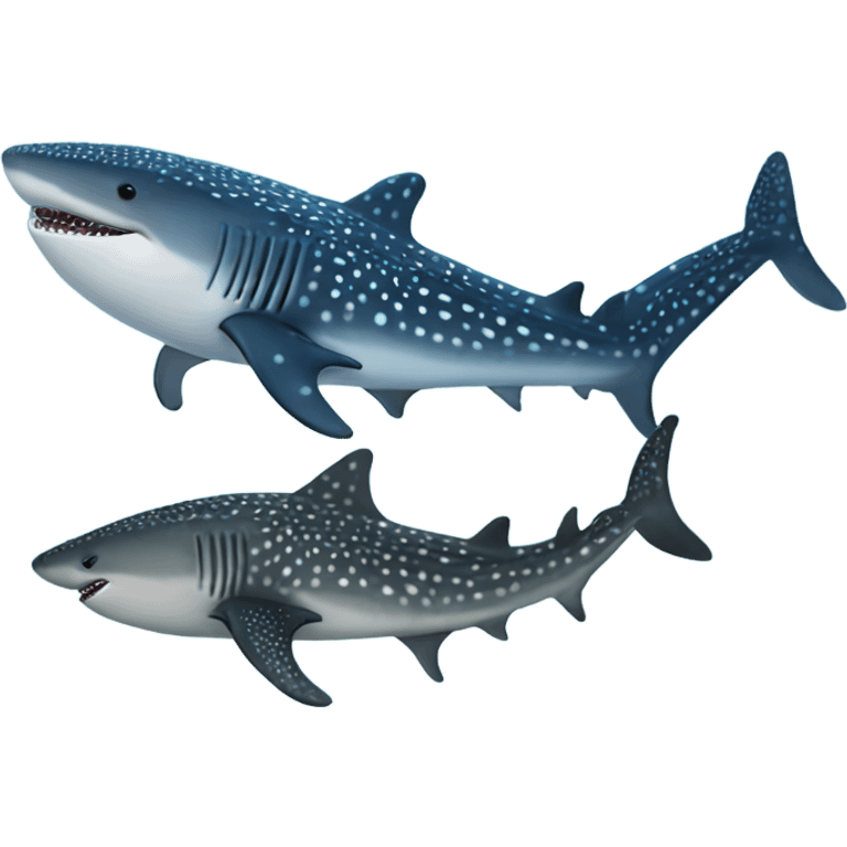 Whale shark emoji