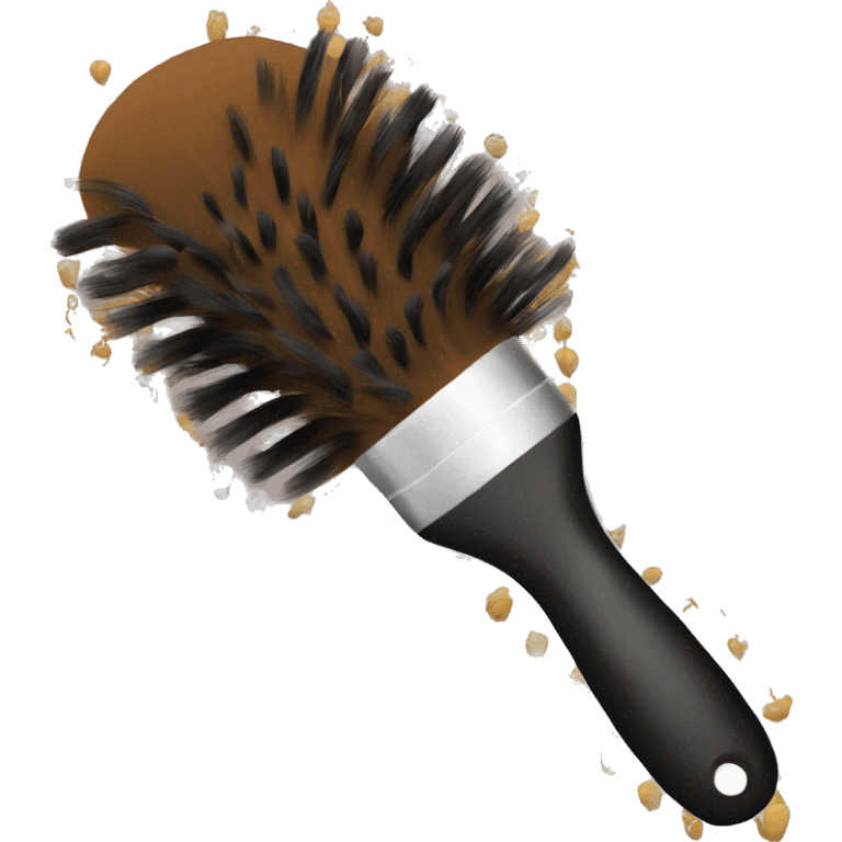 Hair color brush  emoji