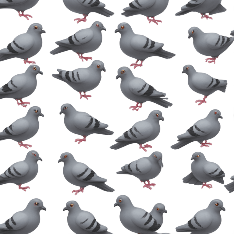 pigeon police emoji