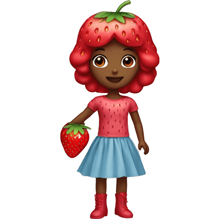 Strawberry Doll emoji