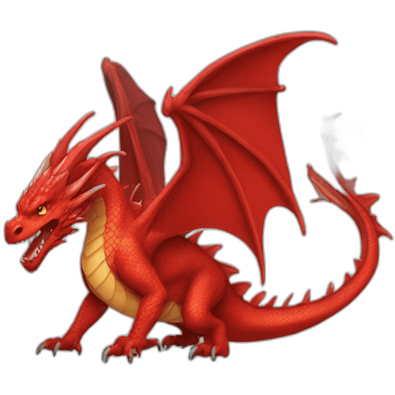 Red dragon emoji