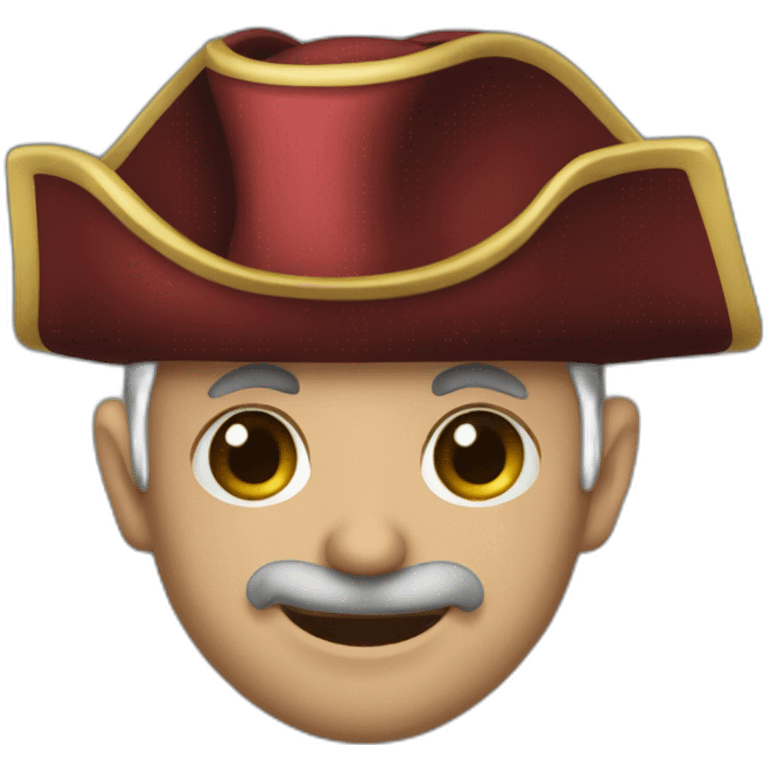 Alick mouriesse pirate hat emoji