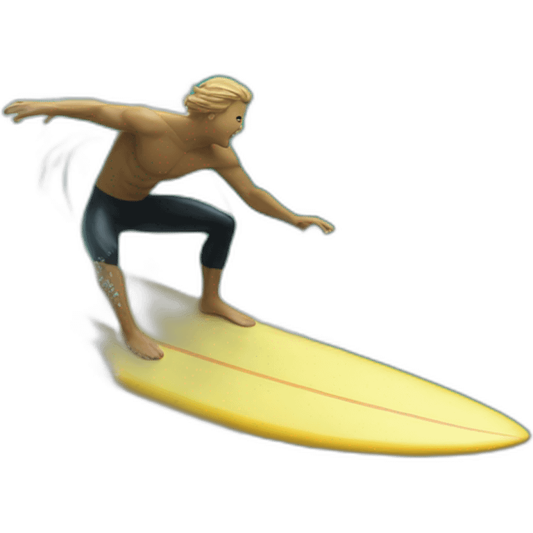 wave with surfer inside emoji