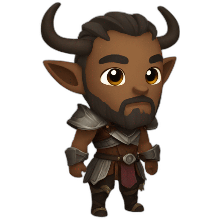 the iron bull from dragon age  emoji