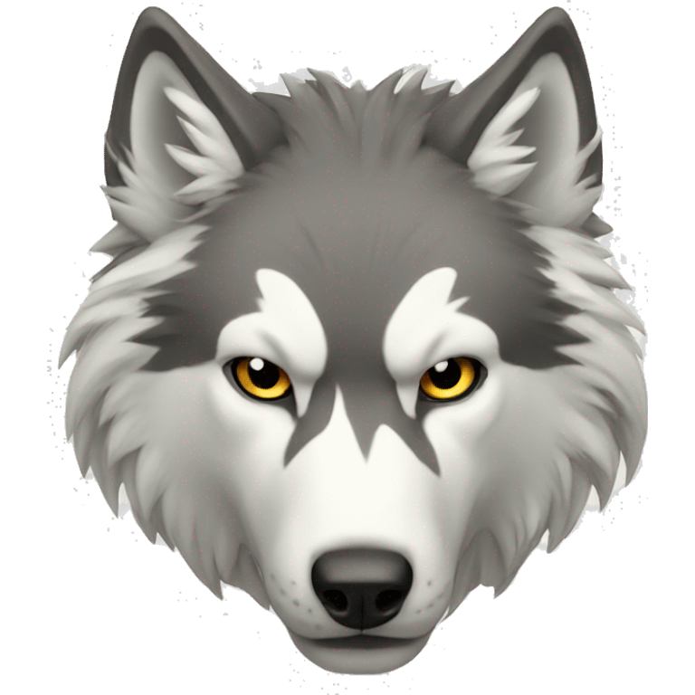 Lobo blanco  emoji