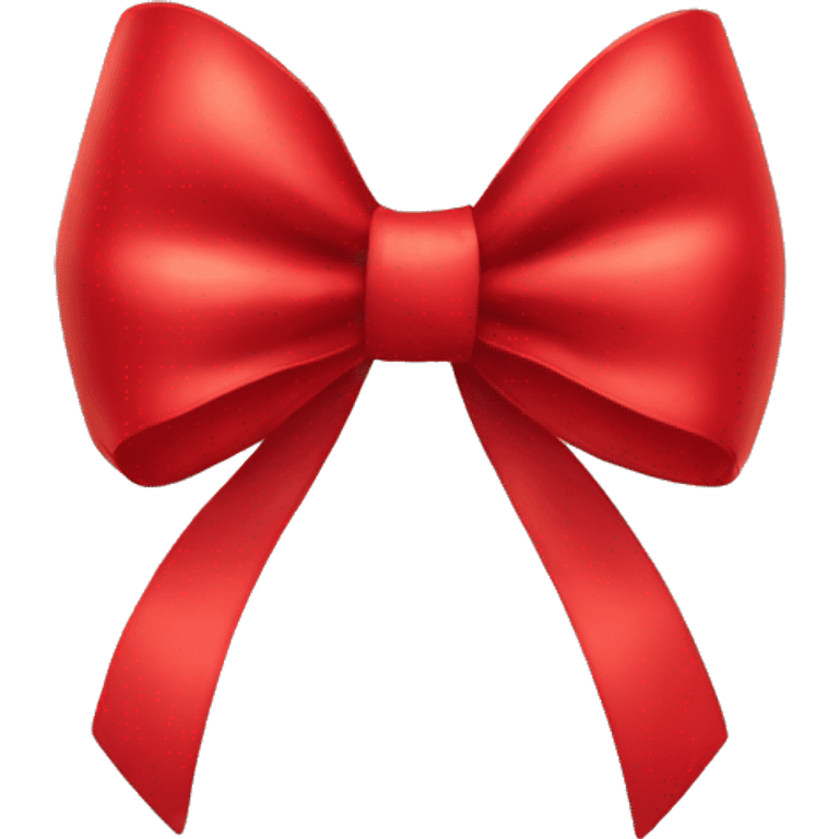 Red bow emoji