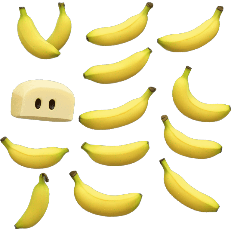 Banane qui mange une banane emoji