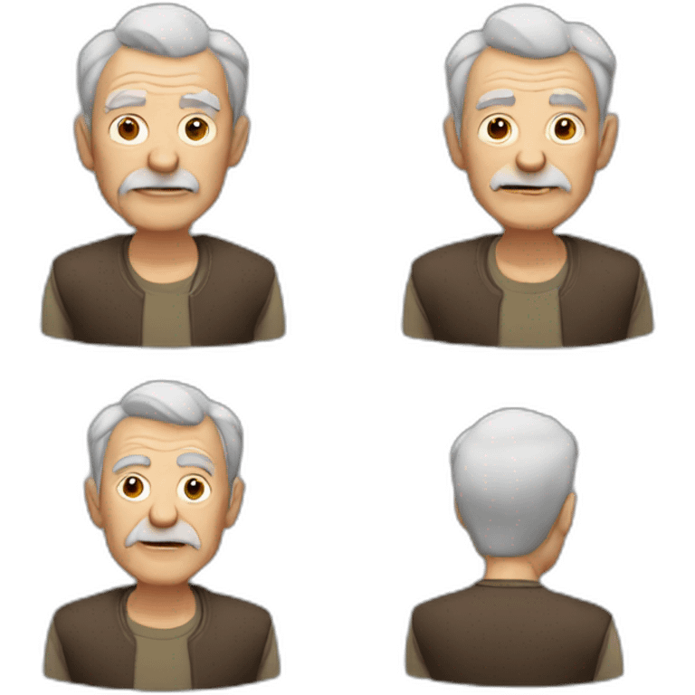 old man emoji