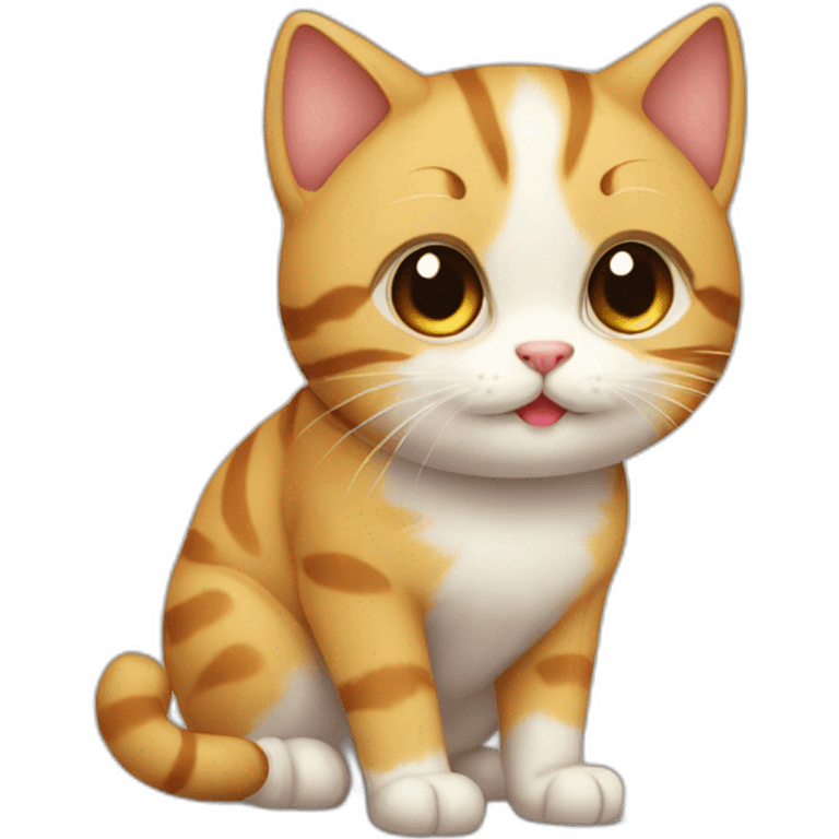 Cat cute emoji