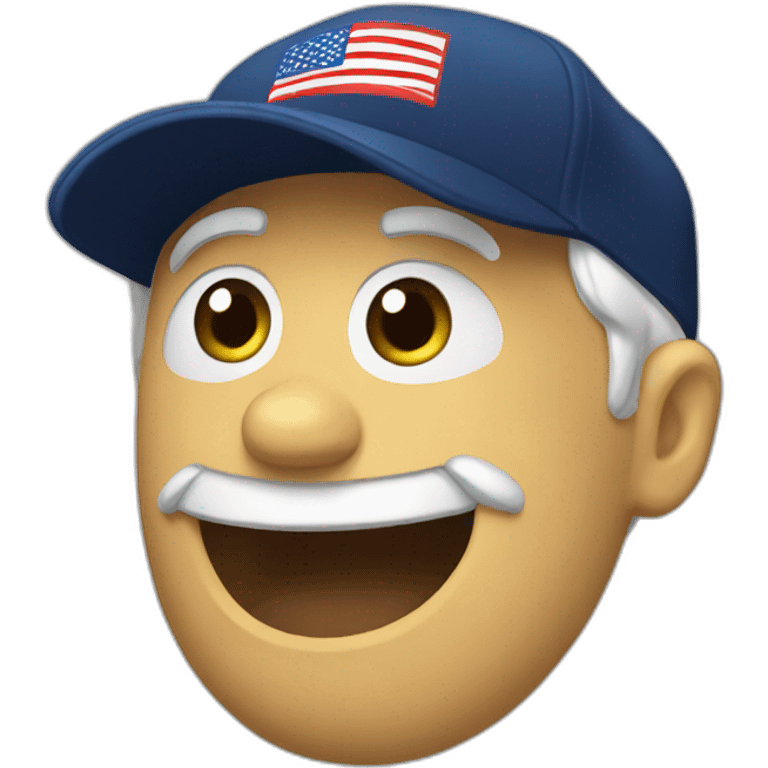 MAGA cap emoji