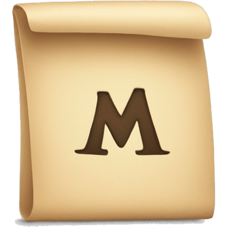 letter m emoji