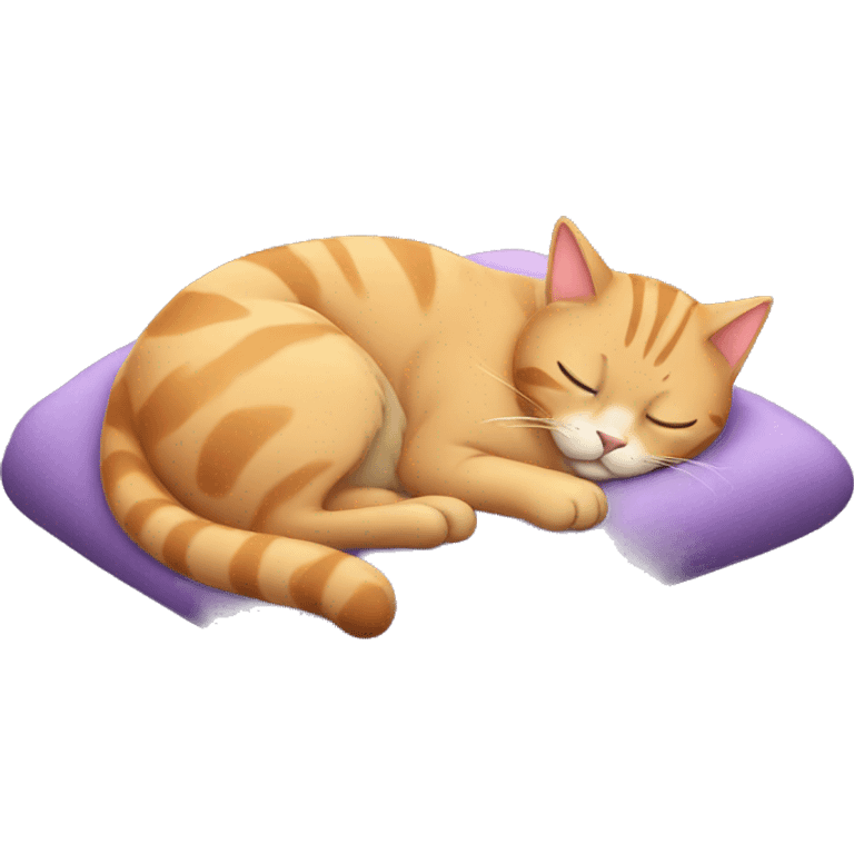 sleeping cat emoji