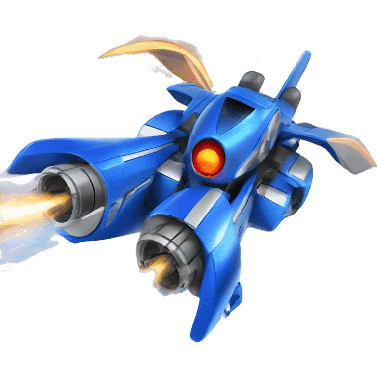 Grover Auto-Bot:
Blazezoom
A sleek, blue Autobot with boundless enthusiasm and a jet-propelled speed mode. Blazezoom transforms into a speedy aerial vehicle, always eager to rush in and save others with his heroic spirit. emoji