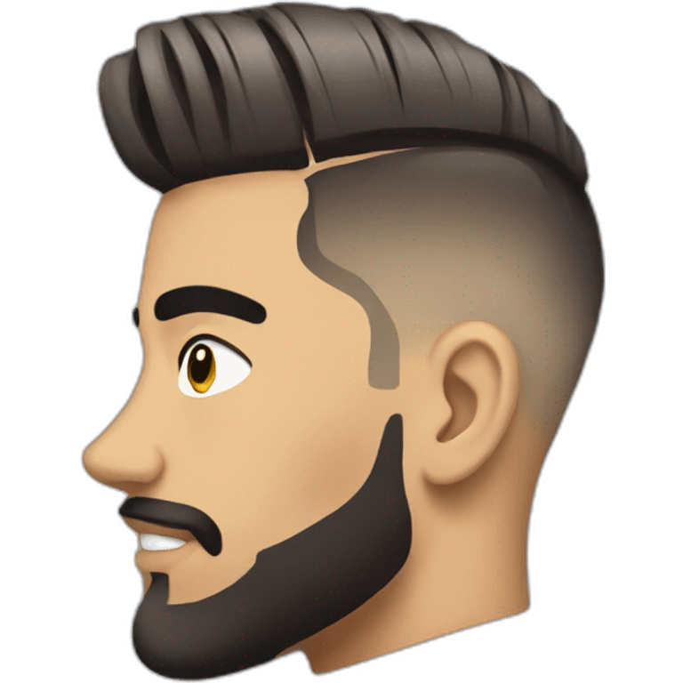 barber fade emoji