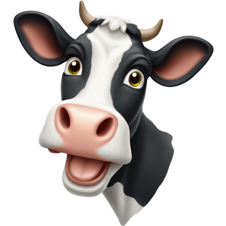 Happy cow  emoji