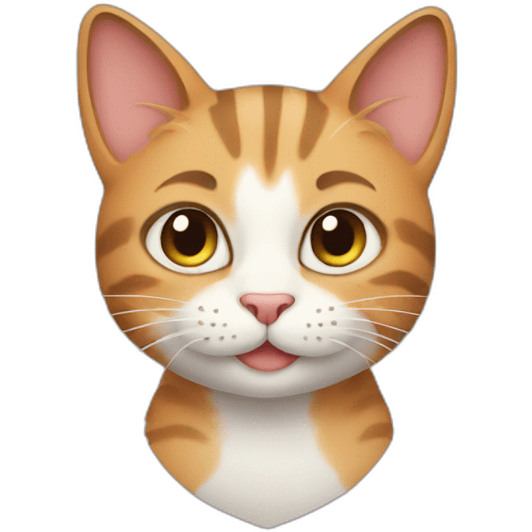 Cat-in-love emoji