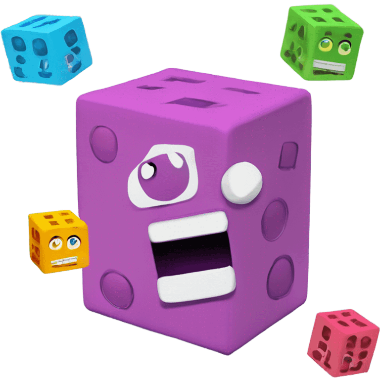 Making Numberblocks 31-39 31 32 33 34 35 36 37 38 39 with unofficial mathlink cubes and numberlings and stickers and faceplates emoji