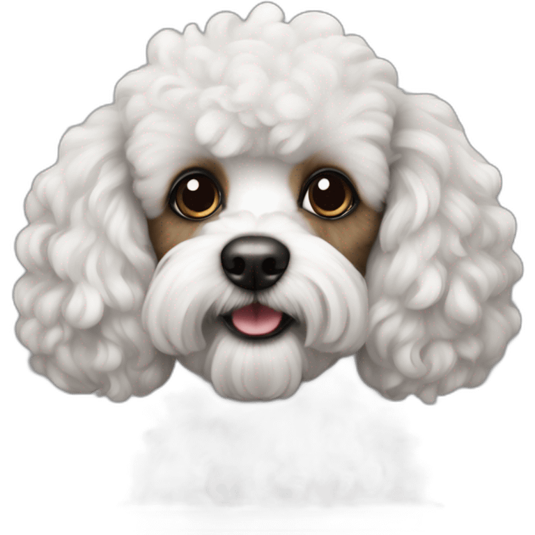 harlequin dwarf poodle emoji