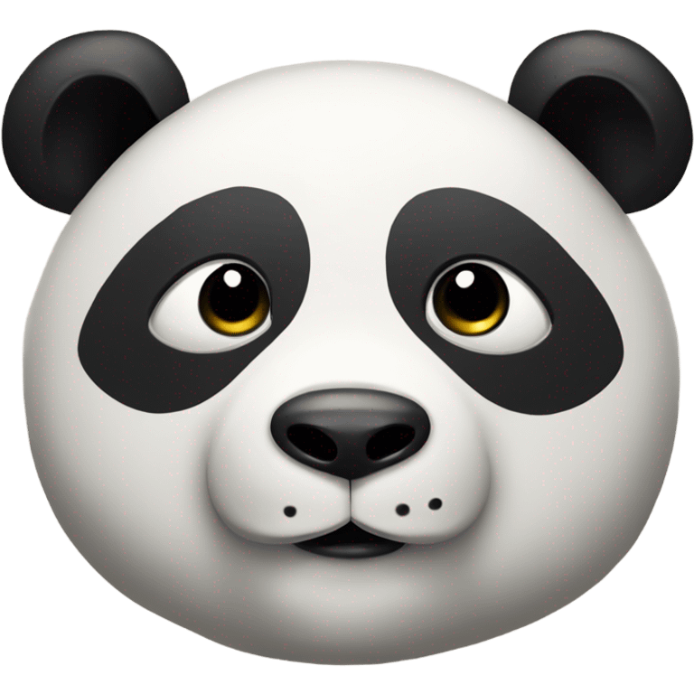 Panda don’t see don’t hear don’t speak emoji