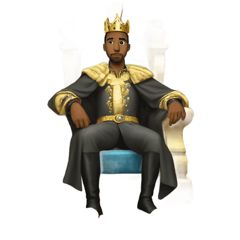 King with cash emoji